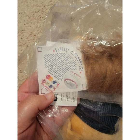 Milwaukee Brewers Foco Stuffed Plush Seated Lion 7.5" MLB *New and Sealed* - Picture 4 of 5